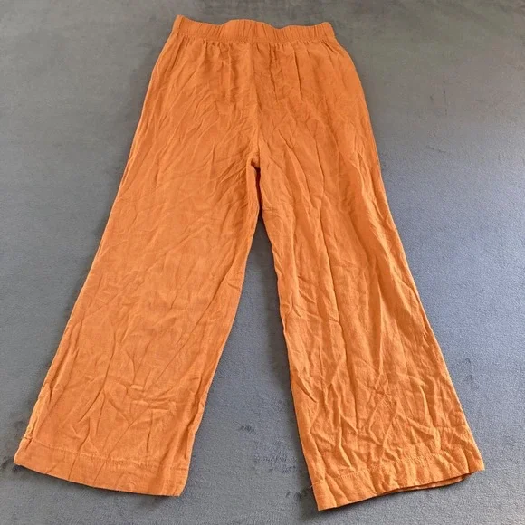 Hunter & Brown linen blended pants size medium preowned - Picture 5 of 8